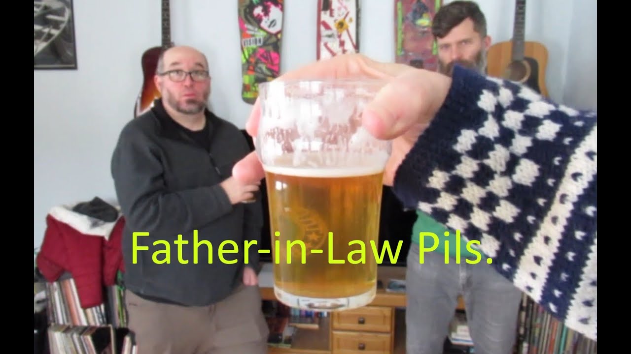 Brewing a Father-in-Law Pils.