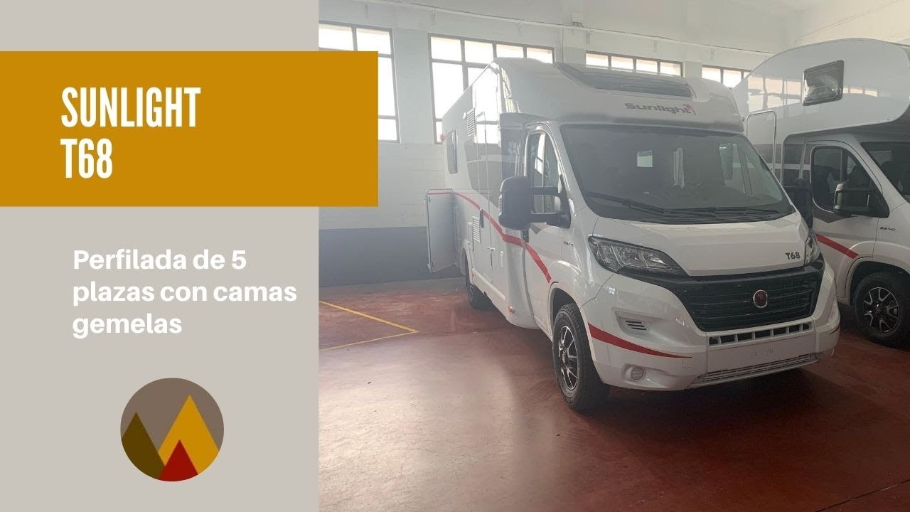 🆕 Autocaravana Sunlight T68 👉🏾 Comprar autocaravana alemana! Increíble!