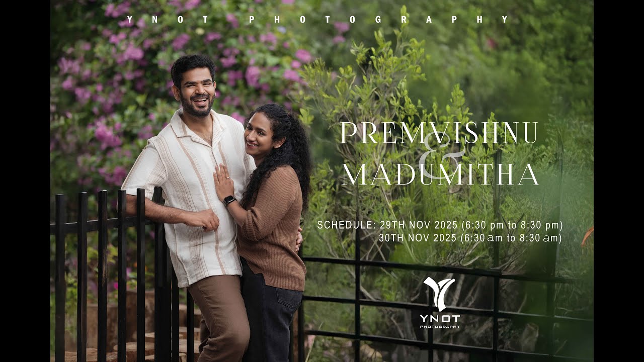 PREMVISHNU & MADUMITHA   (Wedding)