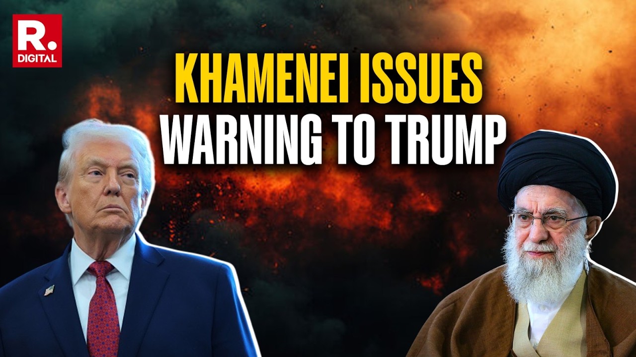 US-Iran Tensions: Khamenei Issues Warning to Trump, Says 'US Warships Could Be Sunk If Provoked