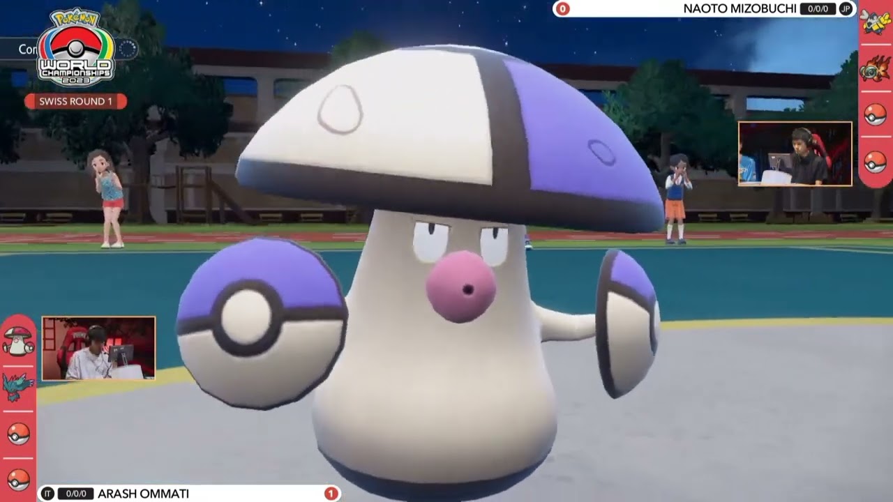 ポケモンWCS2023 - Arash Ommati選手 vs Naoto Mizobuchi選手【ポケモンワールドチャンピオンシップス2023ゲーム部門マスターリーグ】