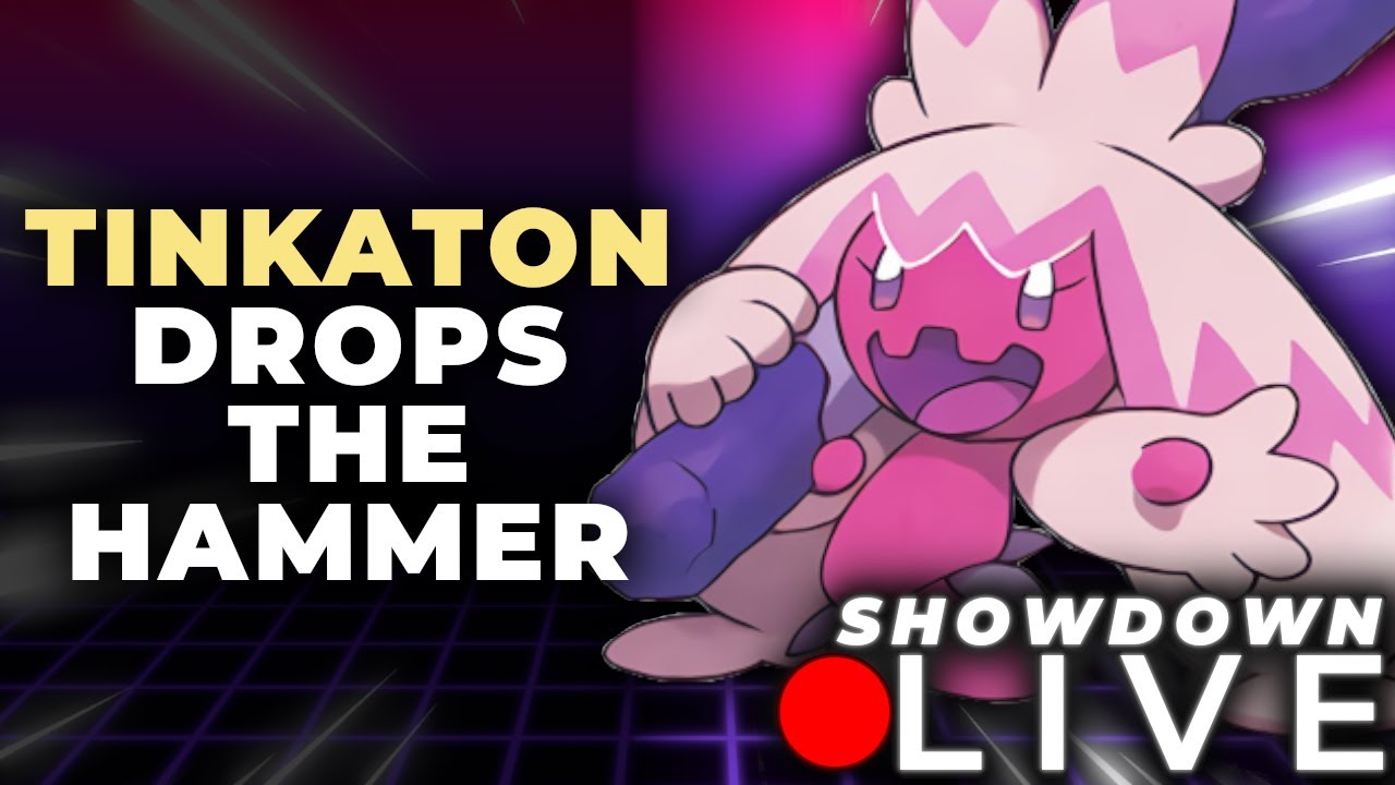 TINKATON Is A Great Support Pokemon! | Pokemon Scarlet & Violet VGC Showdown Live
