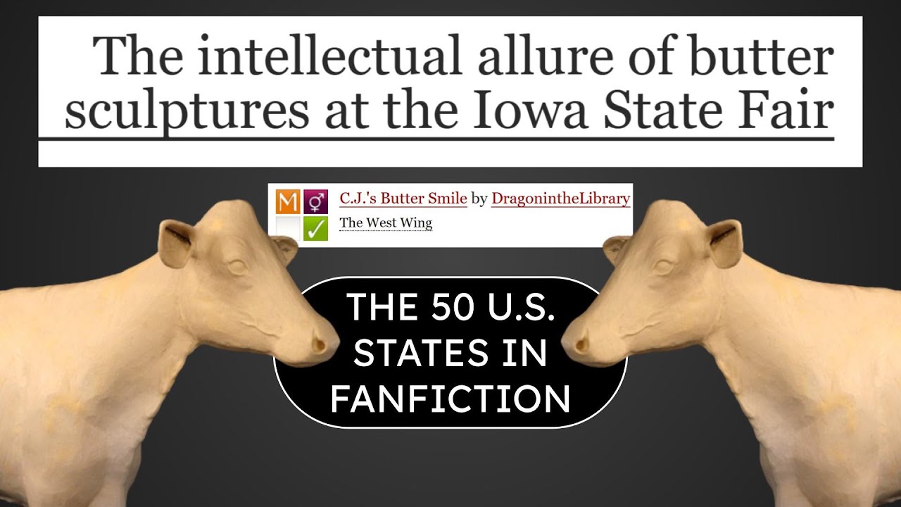 The 50 States as Fanfiction Tags