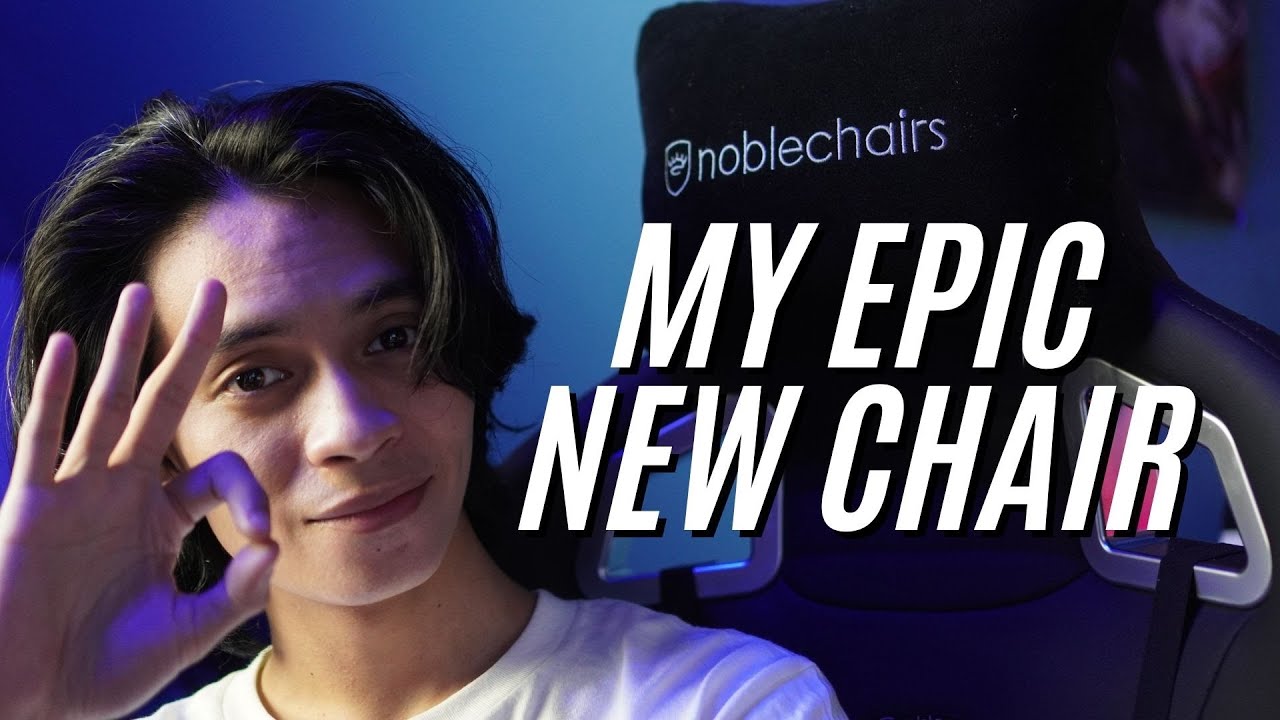 Epic Gaming Chair is EPIC!  NobleChairs Epic Black Edition