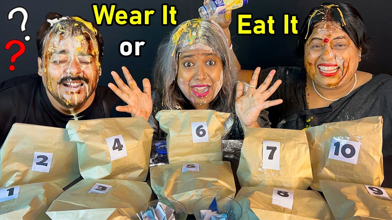 Eat It or Wear It Challenge | Food Challenge | Indian Eating Show