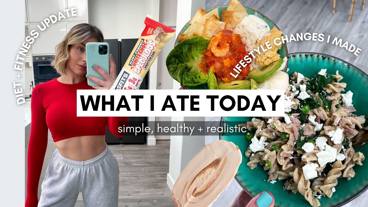 THINGS HAVE CHANGED| WHAT I ATE TODAY| HEALTHY + REALISTIC