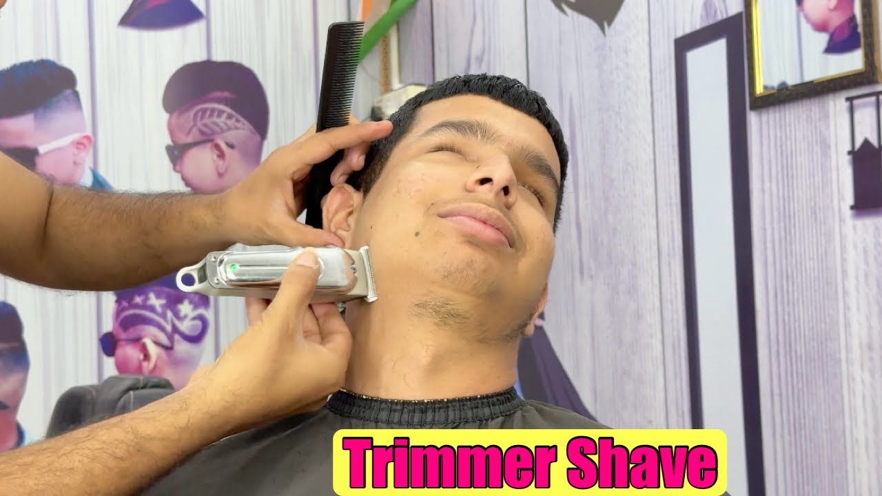 How to shaving with trimmer | How to shave your face with trimmer | Best trimmer for clean shave