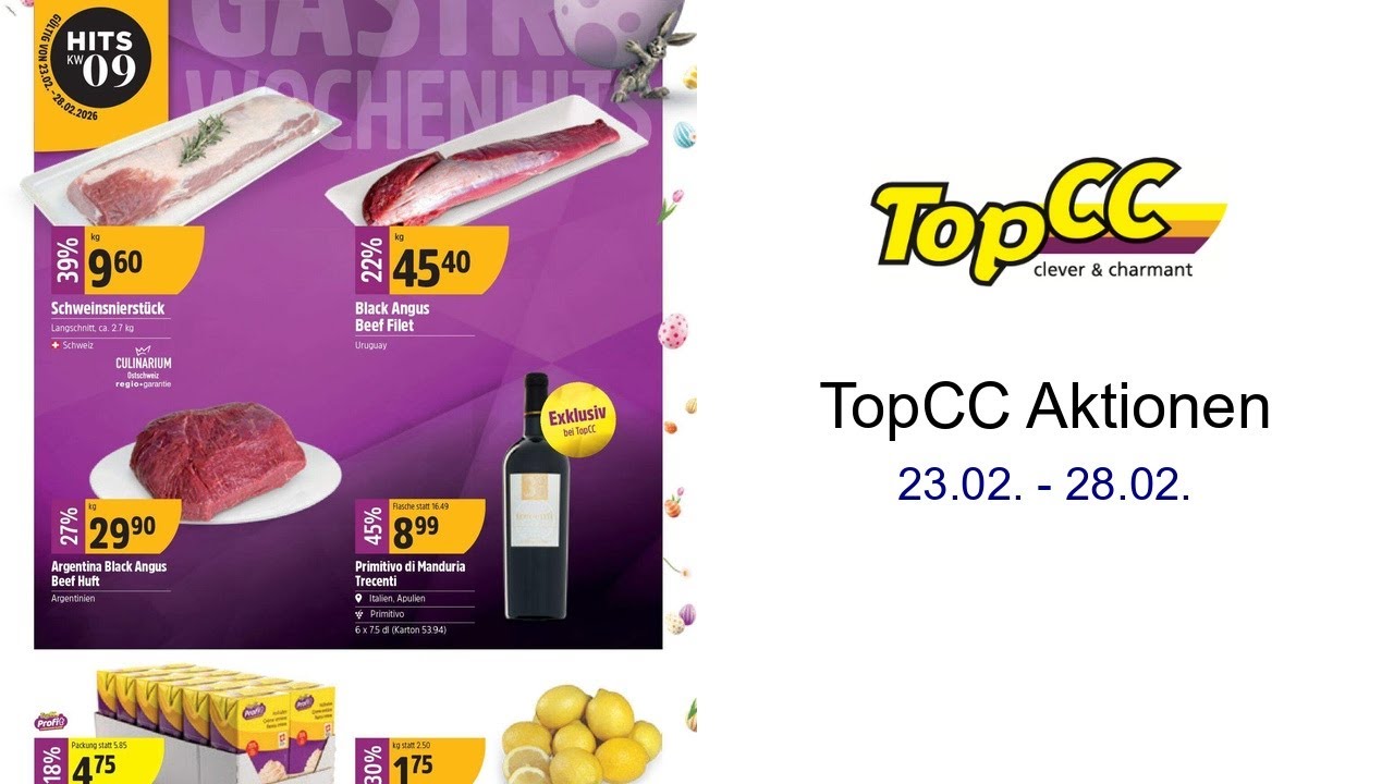 TopCC Aktionen 23.02. - 28.02.