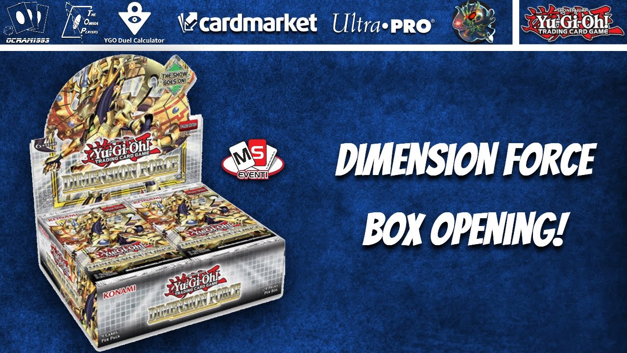 Yu-Gi-Oh! Apertura Forza Dimensionale! Secret Bomba!