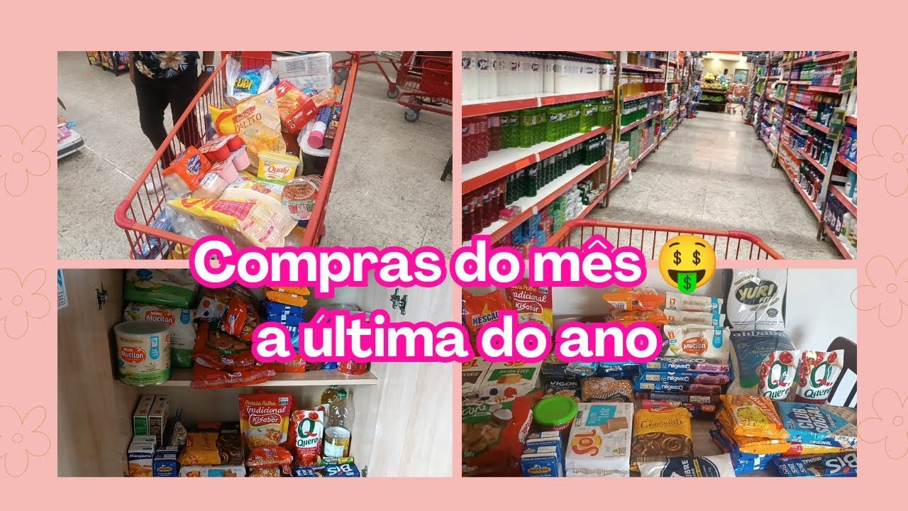 COMPRAS DO MÊS DE DEZEMBRO - A ÚLTIMA DO ANO - TIVE QUE ECONOMIZAR - TUDO MUITO CARO