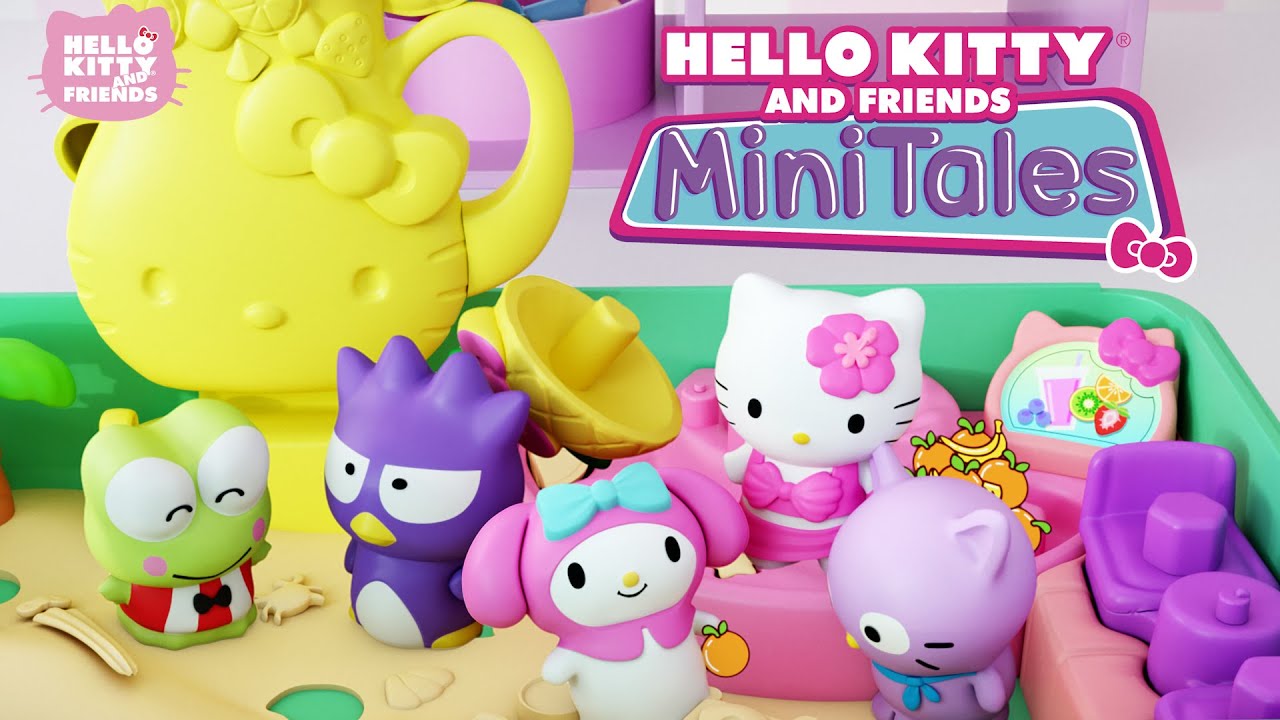 Beach Day Fun with Hello Kitty 🏖️Ep. 2 | Mini Tales 3D