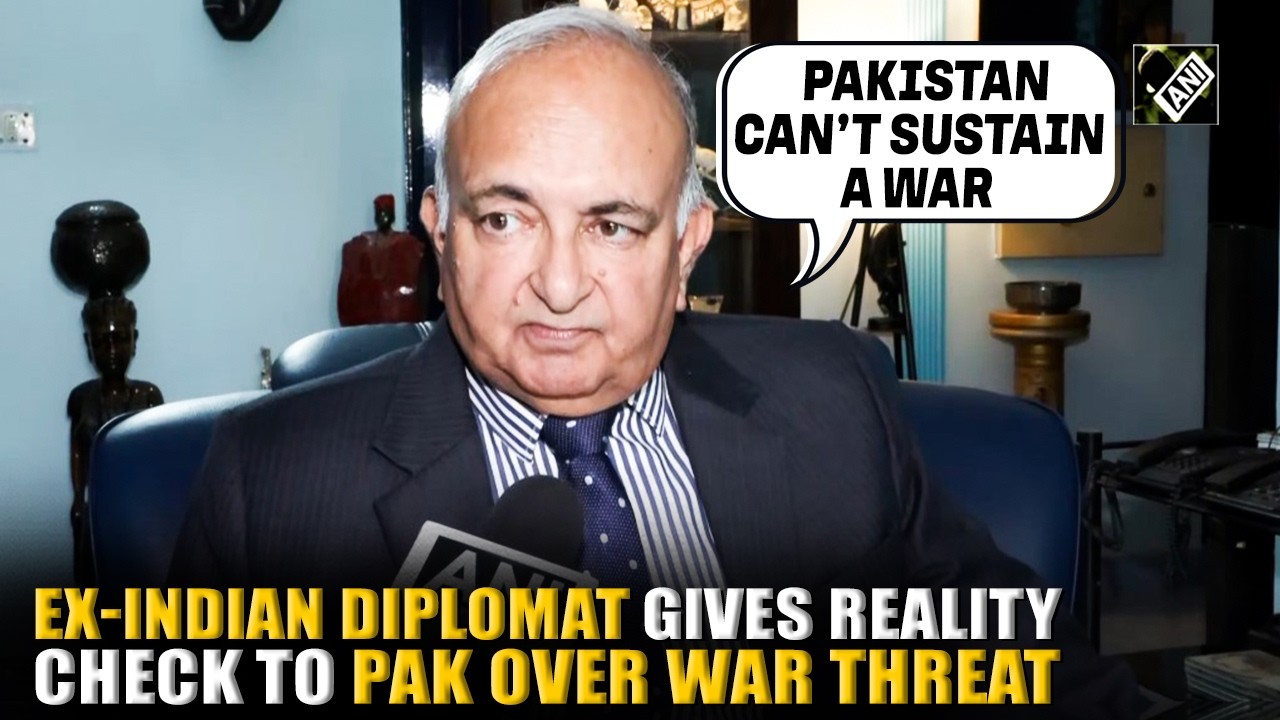 EX-Indian Diplomat Mahesh Sachdev gives reality-check to Pak after Khawaja Asif&rsquo;s hostile war threat