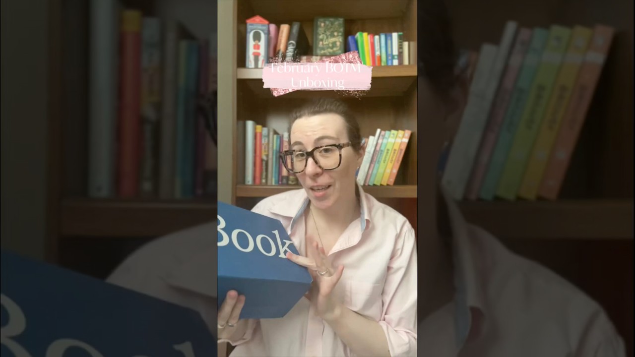 February BOTM Unboxing #bookofthemonth #botm #unboxing #shorts