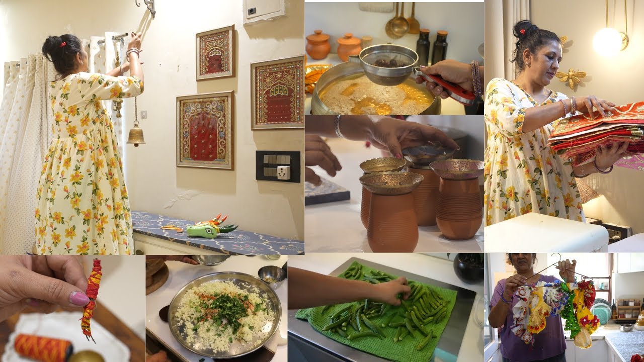 धीरे धीरे रूटीन में वापस आ रही हूँ ,Summer Changes , New Recipes ,After Navratri Work of Laddu Gopal