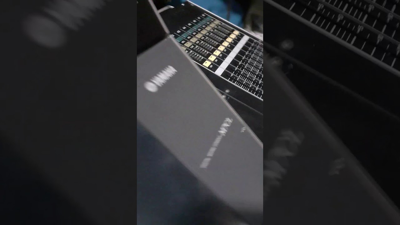 Belajar mixing YAMAHA M7CL