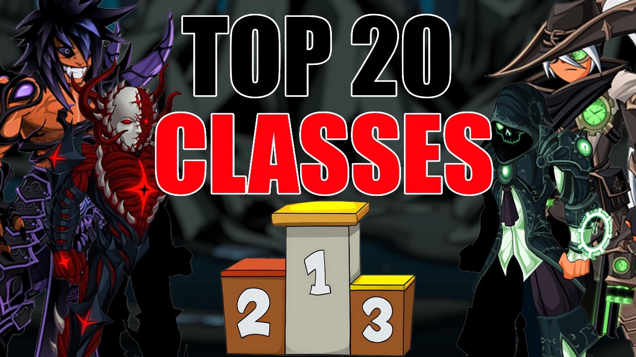 Топ-20 классов AQW 2026 | (По результатам голосования игроков) Любимые классы сообщества