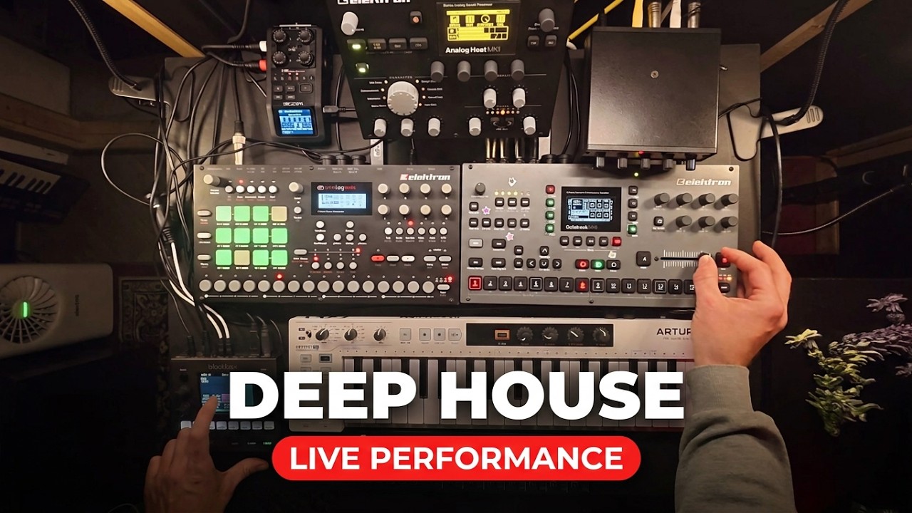 Emotive Deep House Live Performance | Octatrack, Analog Rytm & Blackbox