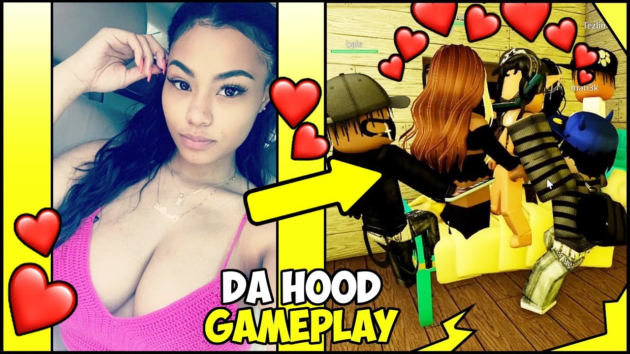 TRUTH OR DARE GONE DIRTY 😍❤️ (ROBLOX) DA HOOD GAMEPLAY! *THEY KISSED*