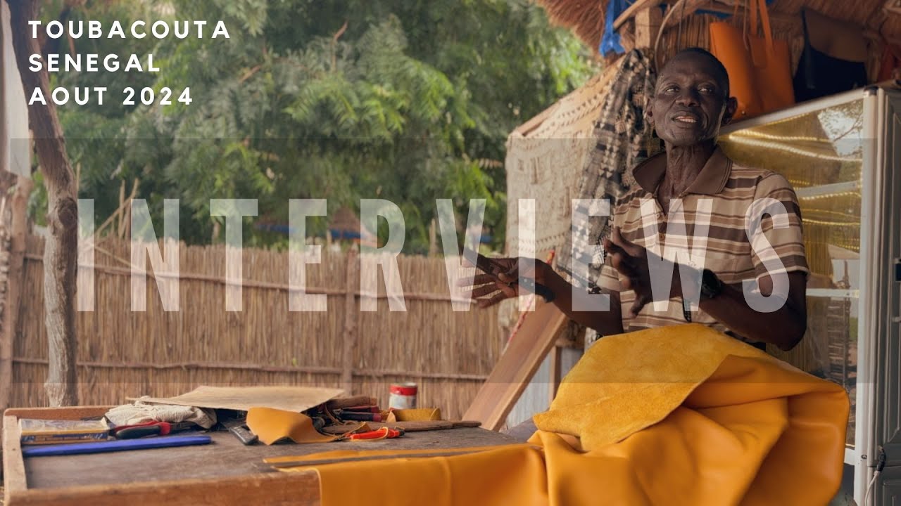 Sénégal : à la rencontre d’un artisan maroquinier