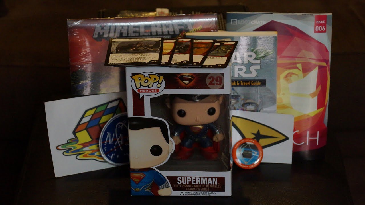 Loot Crate January 2014 Unboxing (LAUNCH THEME)