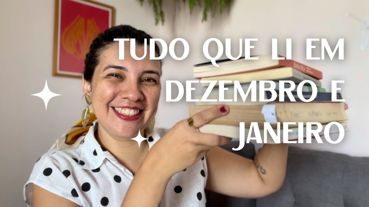 Livros lidos em Dezembro e Janeiro - lista de livros