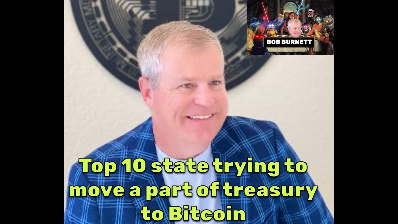 Bitcoin To a US State Corporate Treasury : Bob Burnett Meme Factory Stream Clip