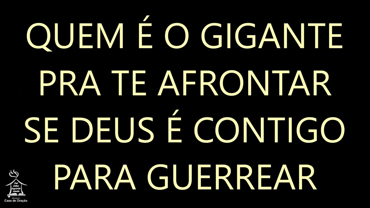 DERRUBANDO GIGANTE - Ewanes Marques (playback)