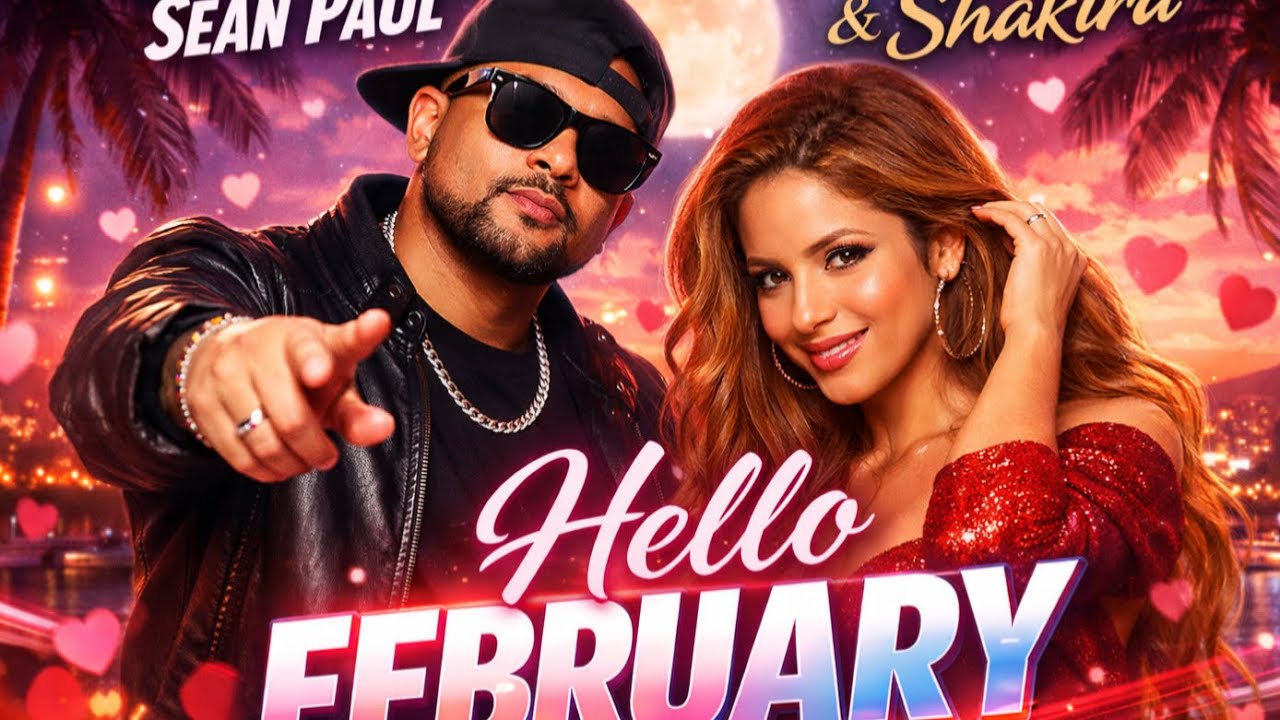 Hello February &mdash; Sean Paul ft. Shakira (Official Music Video 📸 2026)