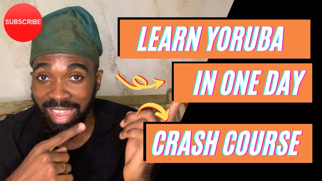Learn Yoruba on Youtube | Crash Course | Quick Recap #learnyoruba