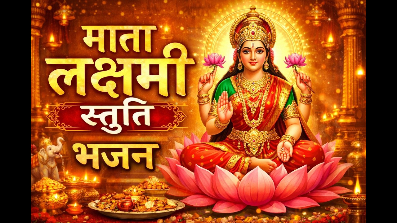 माता लक्ष्मी की दिव्य स्तुति एवं भजन | घर में धन- समृद्धि  #MaaLaxmi #LakshmiStuti #LakshmiBhajan