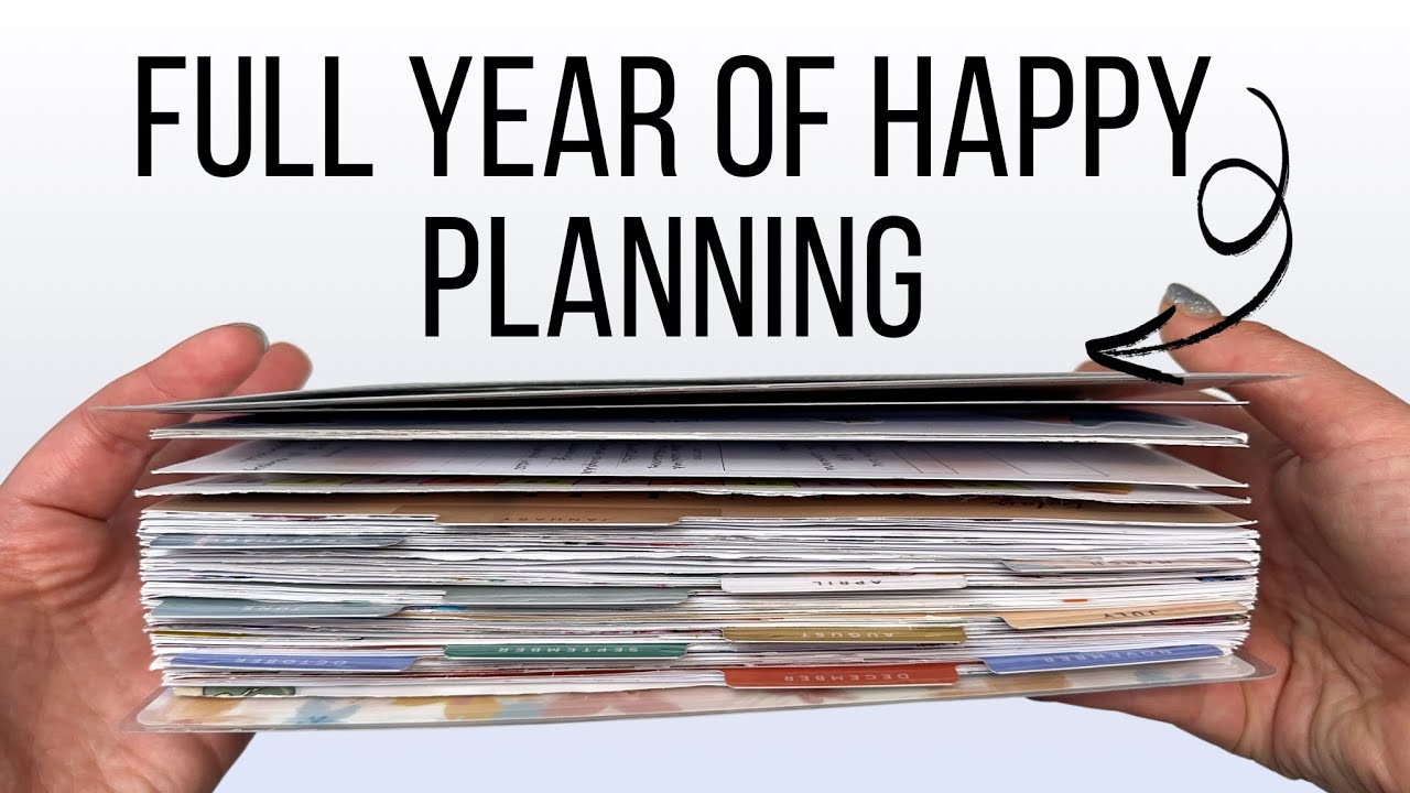 Catch all Happy planner flip through 2024