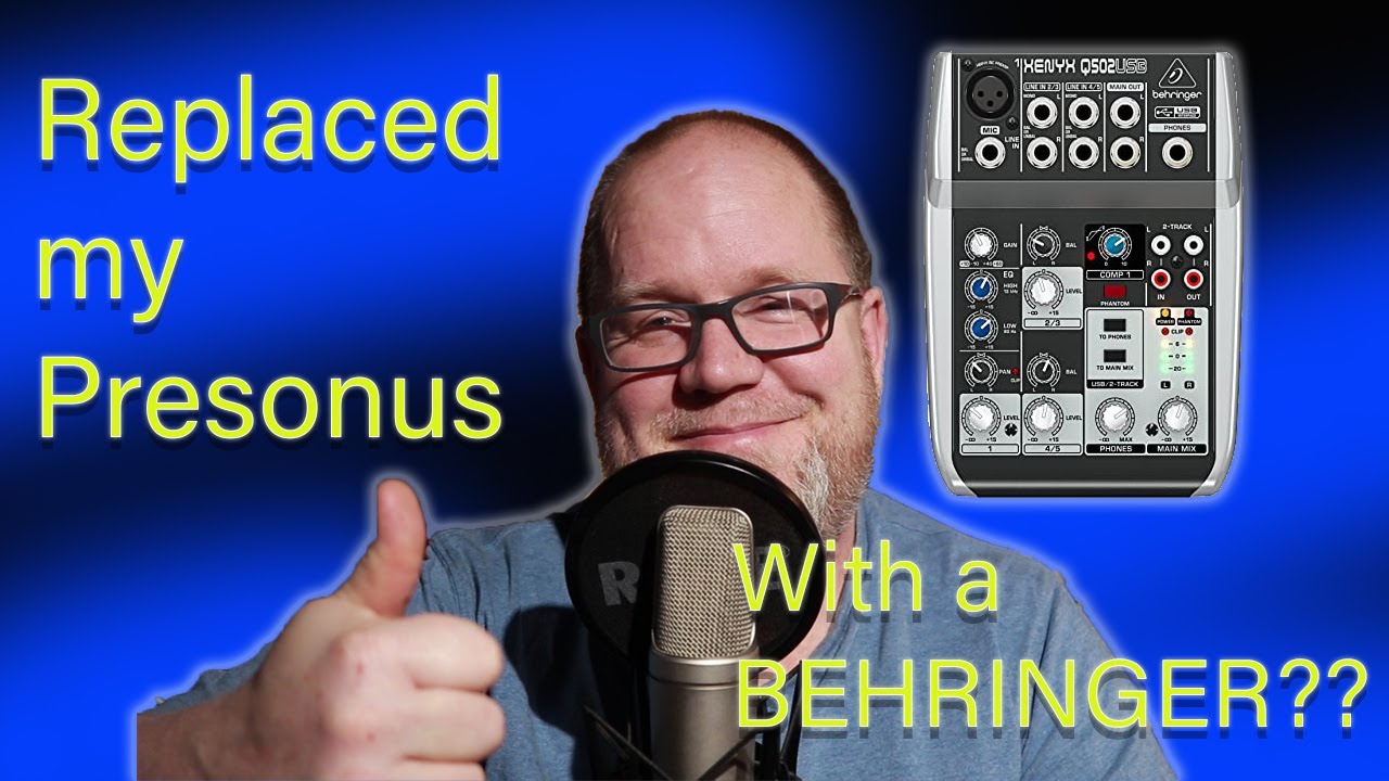 BEHRINGER XENYX q502usb Review and Test