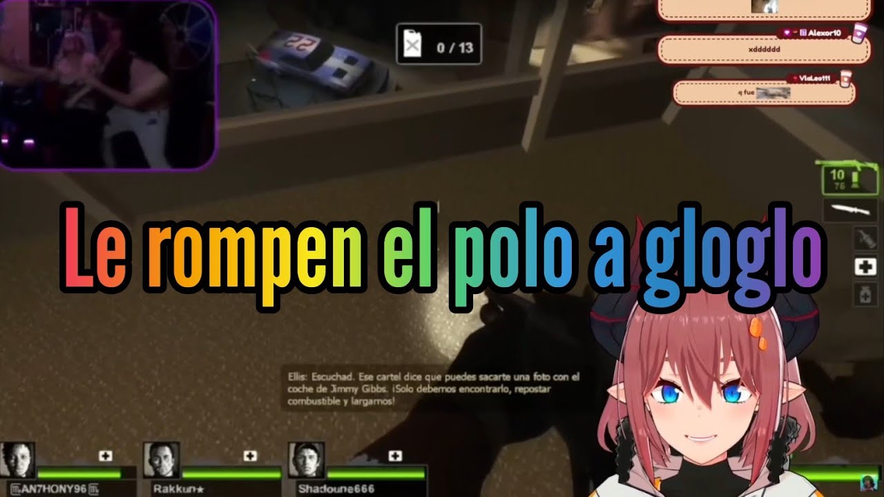 Papitas reacciona a la vulcano rompiendo el polo de gloglo