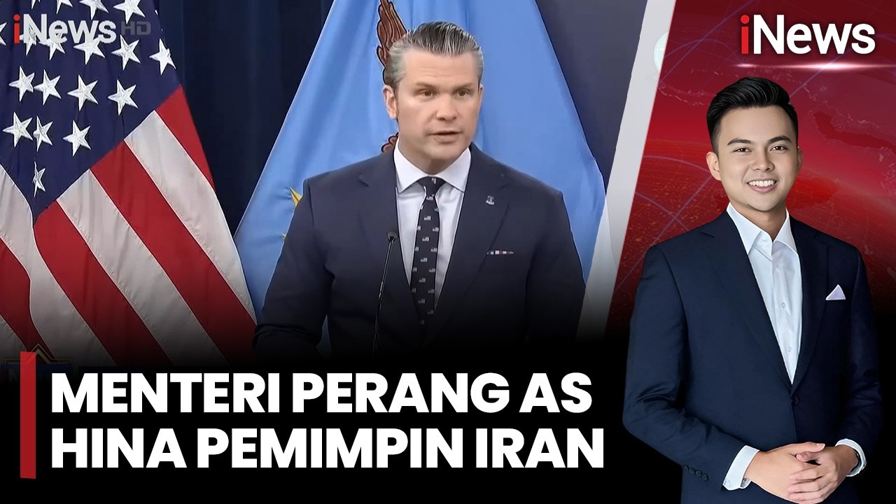 Menteri Perang AS Hina Pemimpin Iran, Sebut Pemimpin Iran ‘Seperti Tikus’ | iNews Pagi (15/03)
