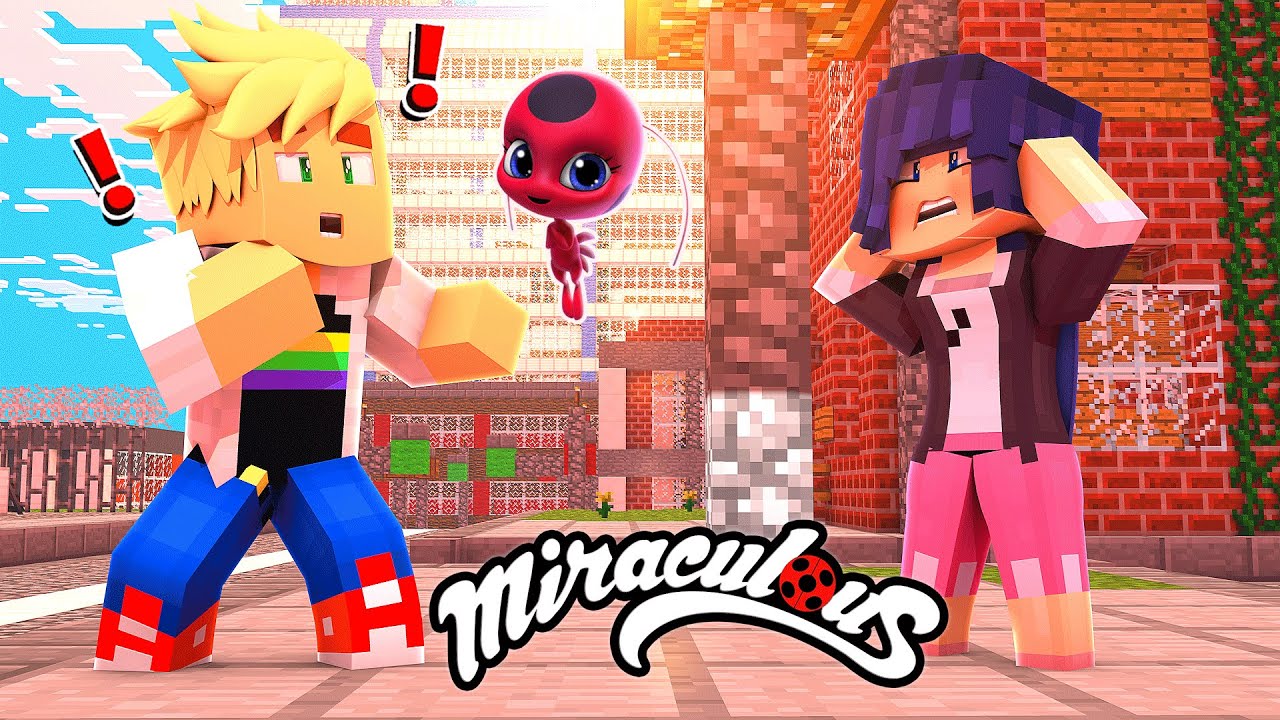Minecraft: O ADRIEN VIU A TIKKI! (Ep. 61) - MIRACULOUS AS AVENTURAS DE LADYBUG E CAT NOIR