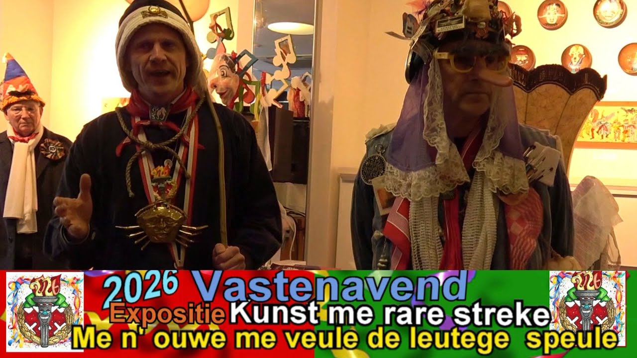 Vastenavend expositie 2026 ‘Kunst mè rare streke’ #pascalboz  #vastenavend