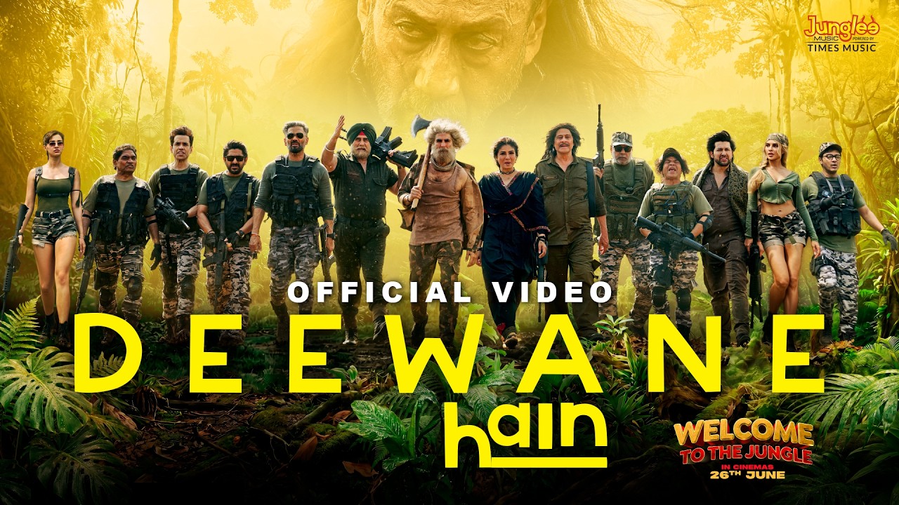Deewane Hain | Welcome to the Jungle | Amruta Fadnavis, Anand Raaj Anand | In Cinemas 26 June