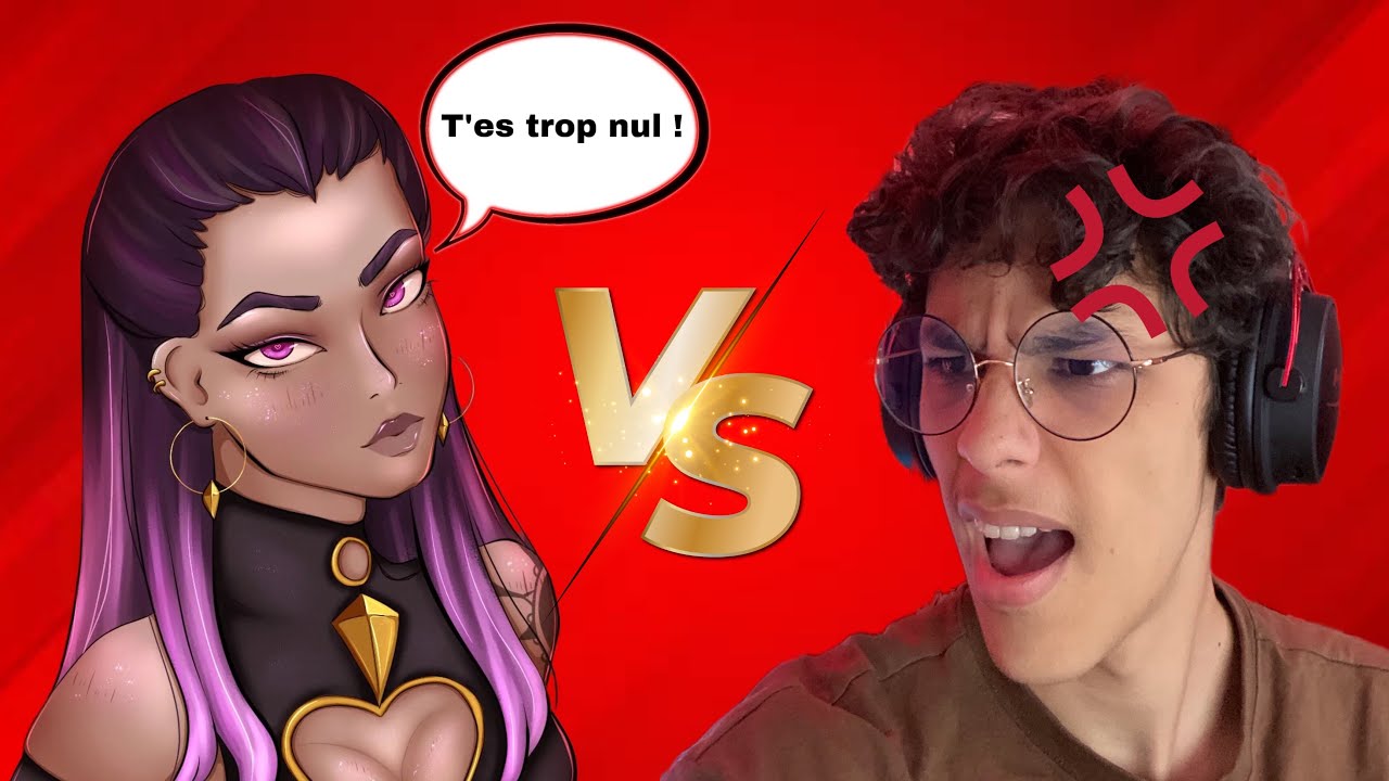 JE TOMBE AVEC LA REYNA LA PLUS TOXIC DE VALORANT !😡