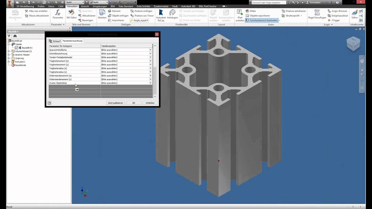 Online Workshop ≡ Autodesk Inventor Inhaltscenterbibliotheken Teil 2
