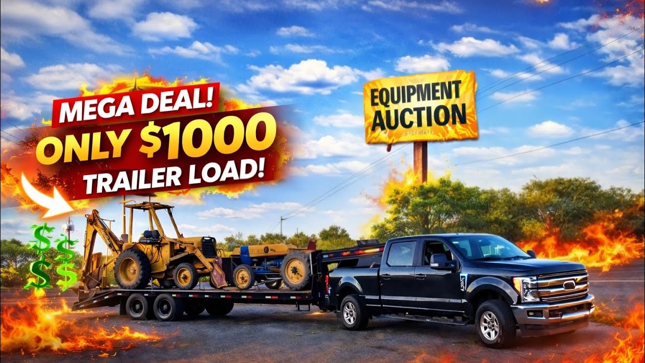 Auction Score $460 Case 480 Backhoe