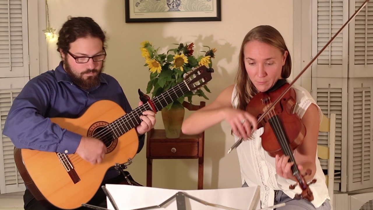 The Beatles - Here Comes the Sun - (duet by Alan Rigoletto and Daniella Fischetti)