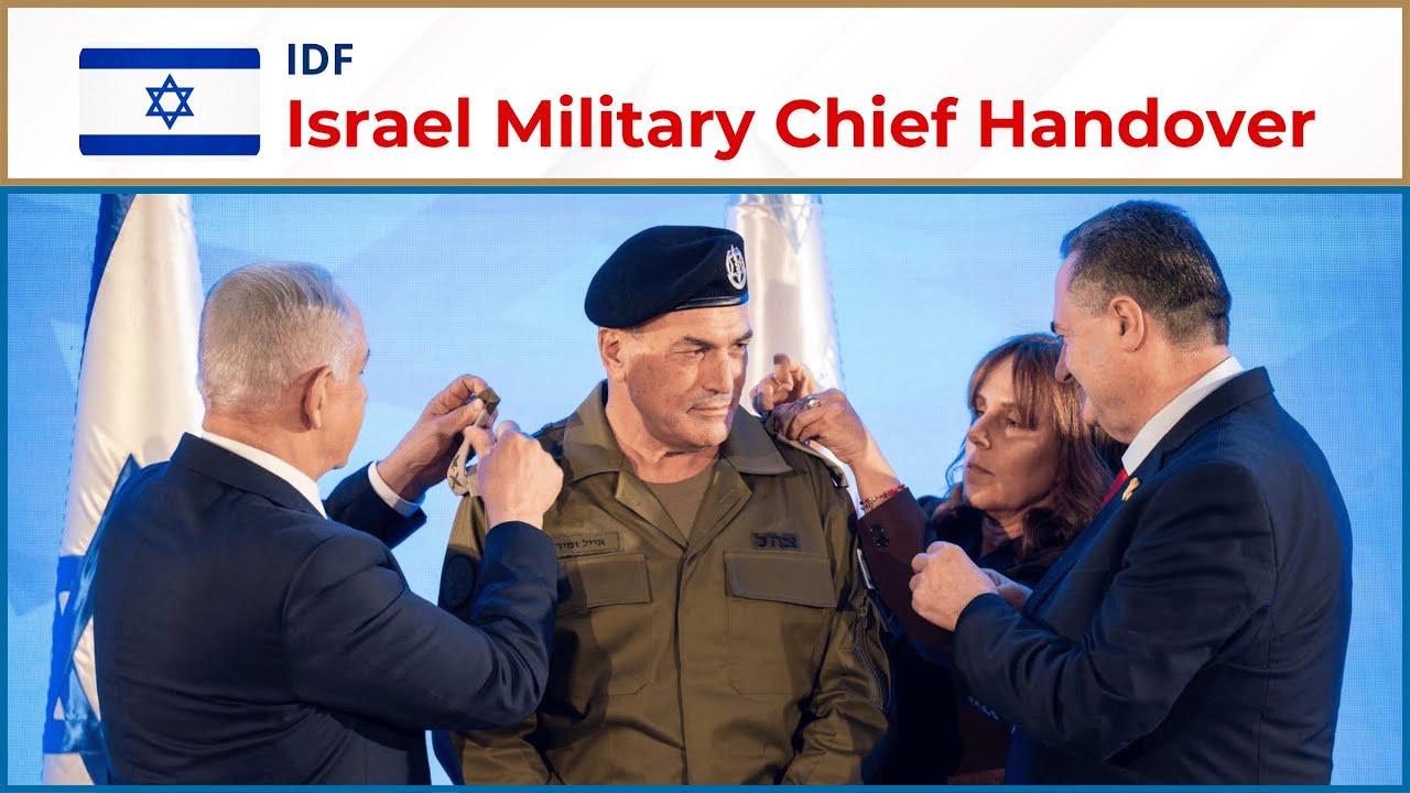 Israel Military Chief Handover | Herzi Halevi to Eyal Zamir | IDF