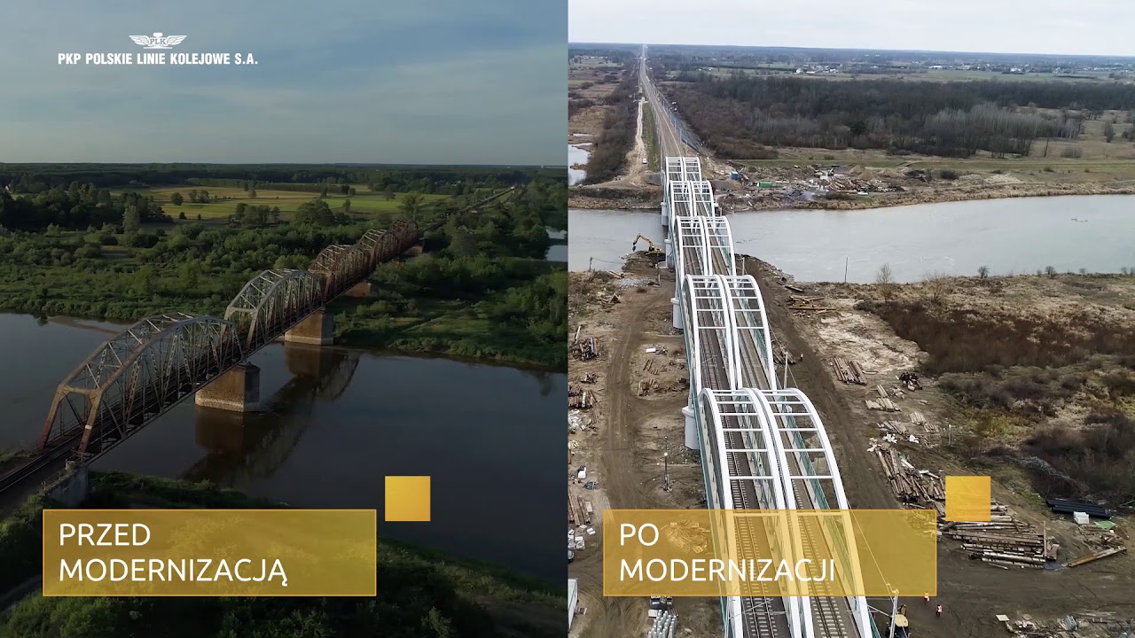 Rail Baltica: Pociągiem już po dw&oacute;ch nitkach mostu nad Bugiem