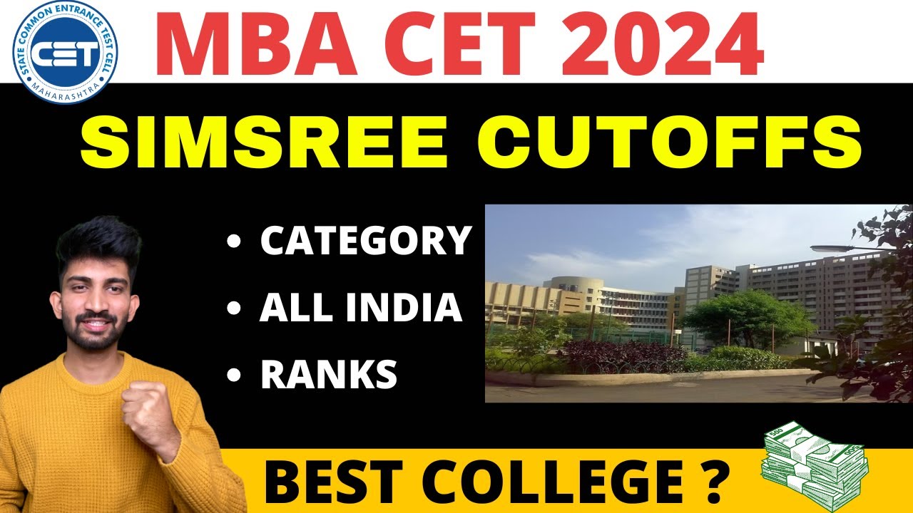 Sydenham Institute of Management Studies Cutoffs 2024 | MBA CET Simsree Cutoffs 2024