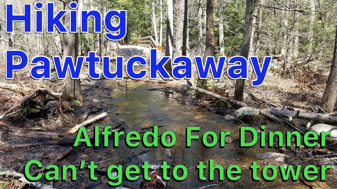 Hiking And Cooking at Pawtuckaway State Park
