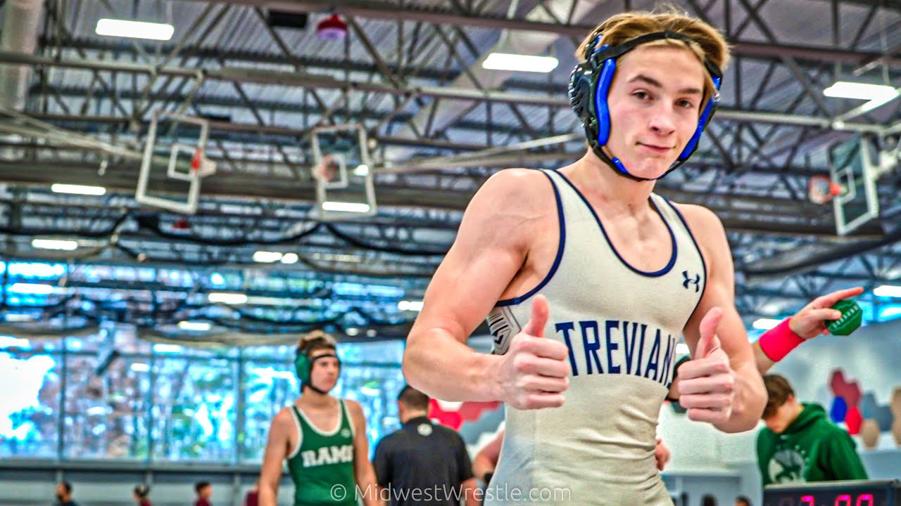 138 – Eli Polacek {G} of New Trier IL vs. Orion Nerge {R} of Grayslake Central IL