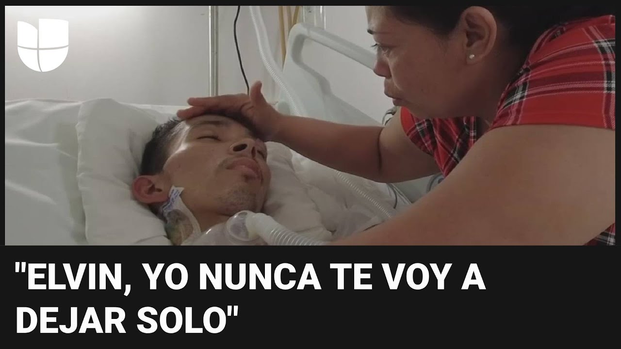 Madre del migrante que perdió las piernas tras caer de 'La Bestia' llega a México para cuidarlo