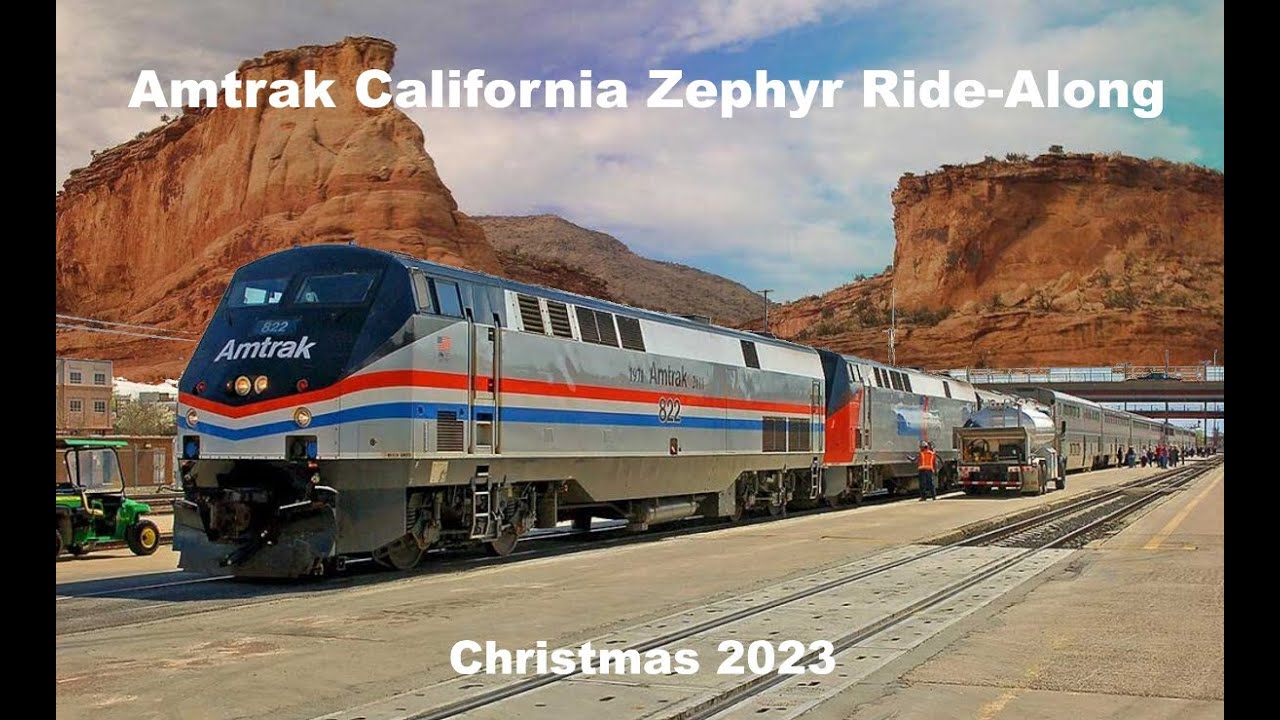 A California Zephyr Ride-Along (Christmas 2023)