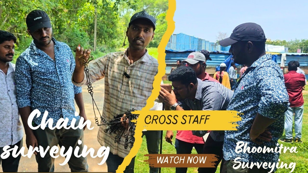What is Chain Surveying | Importance of Cross staff