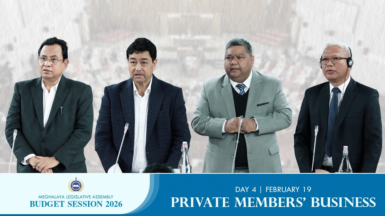 LIVE: BUDGET SESSION 2026 | DAY-4 | PRIVATE MEMBERS' BUSINESS